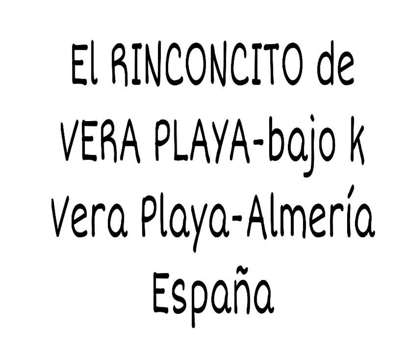 El Rinconcito De Vera Playa - Bajo K Екстериор снимка